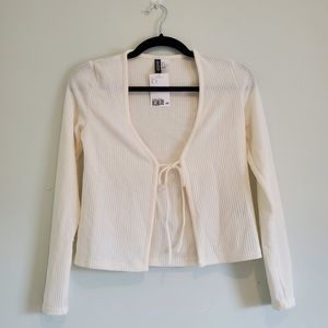 Tie front cardigan